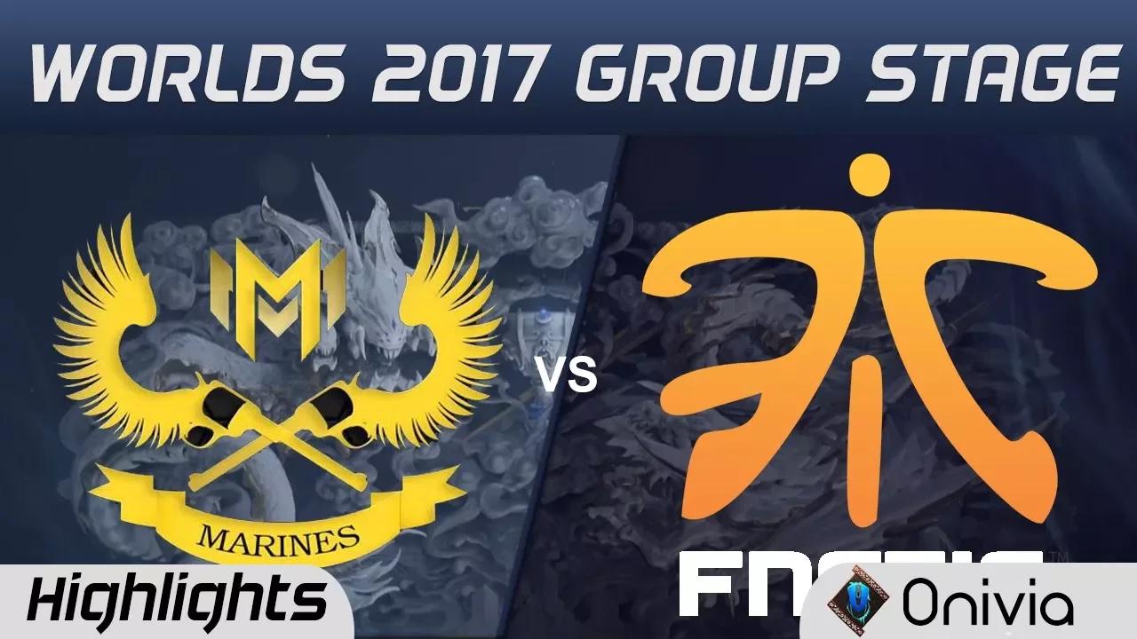 GAM vs FNC Highlights World Championship 2017 Group Stage Gigabyte Marines vs Fnatic by Onivia thumbnail