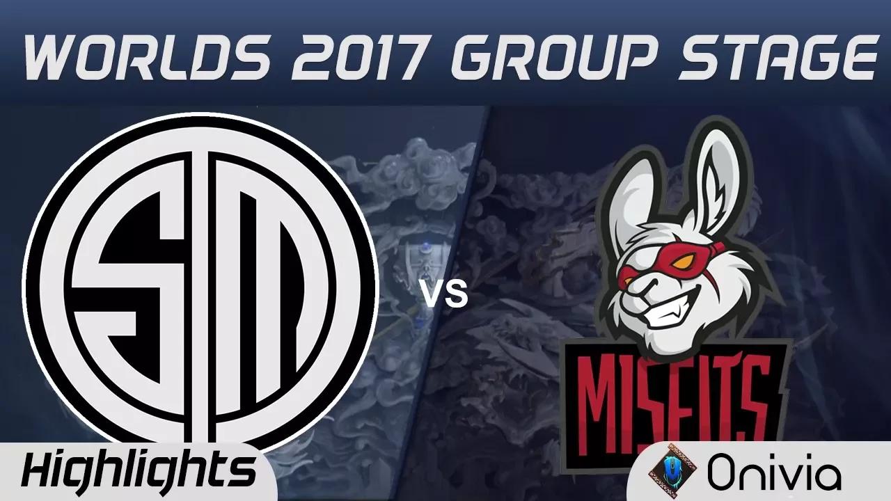 TSM vs MSF Highlights World Championship 2017 Group Stage Team Solo Mid vs Misfits by Onivia thumbnail