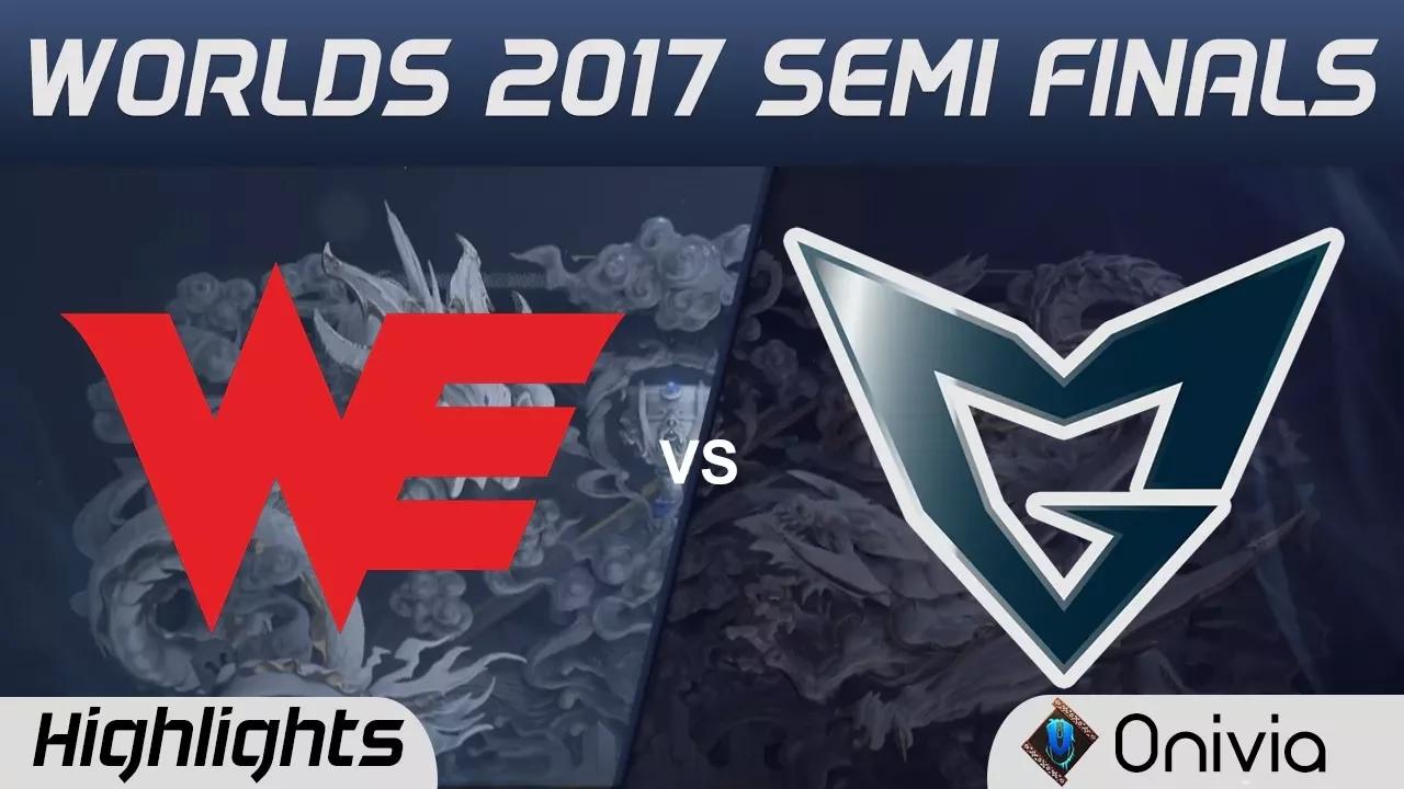 WE vs SSG Highlights Game 2 World Championship 2017 Semi Finals Team WE vs Samsung Galaxy by Onivia thumbnail