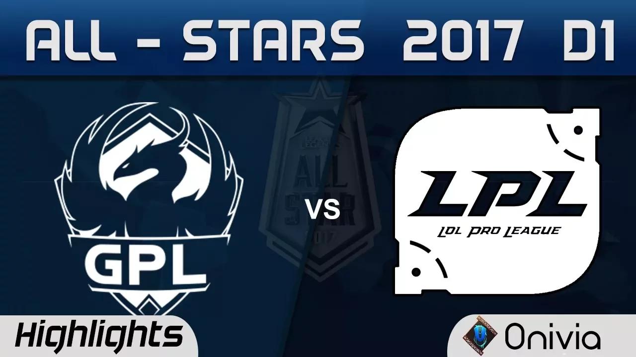 GPL vs LPL Highlights ALL Stars 2017 by Onivia thumbnail