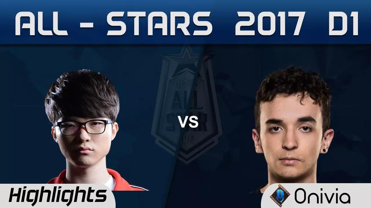 Faker vs VVvert 1 vs 1 ALL Stars 2017 Day 1 by Onivia thumbnail