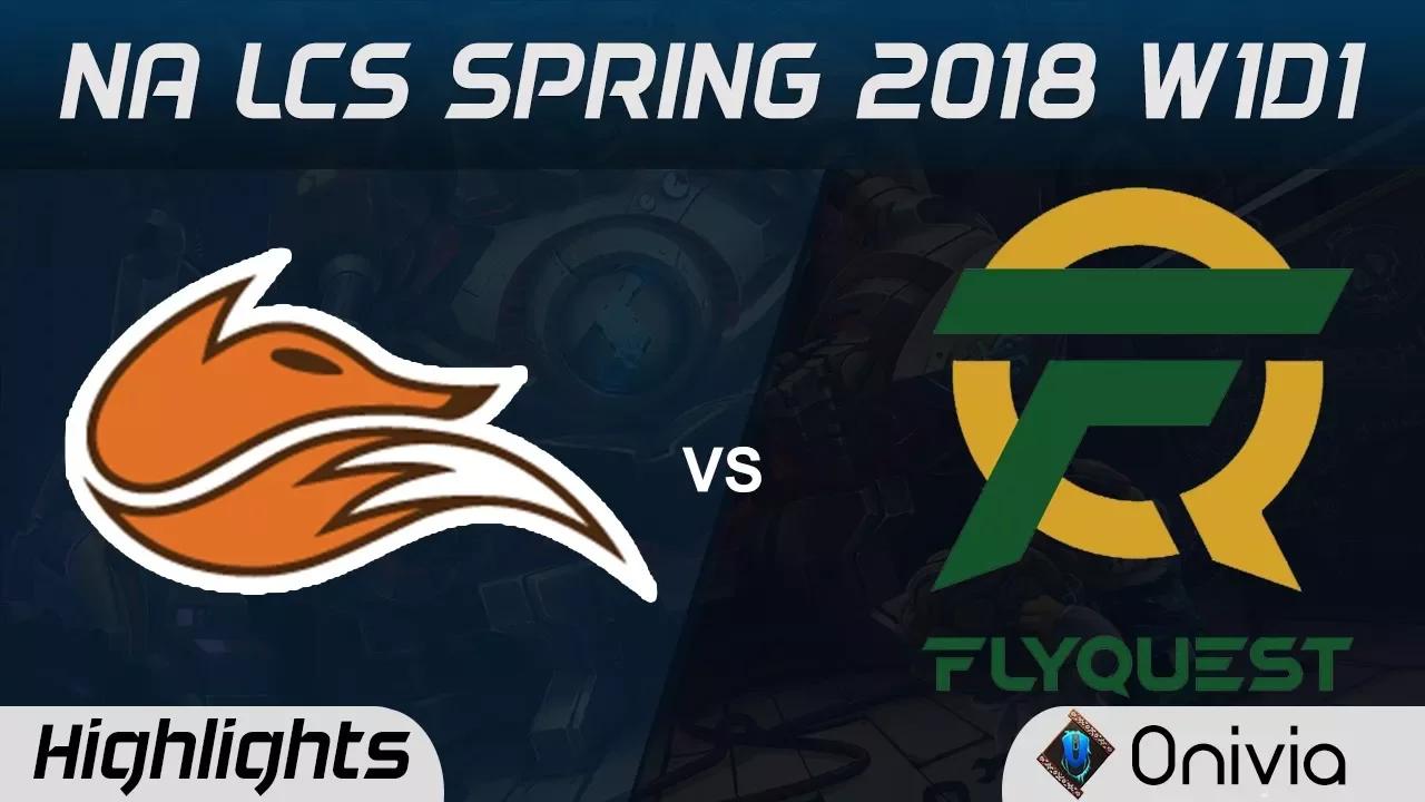 FOX vs FLY Highlights NA LCS Spring 2018 Echo Fox vs Flyquest by Onivia thumbnail