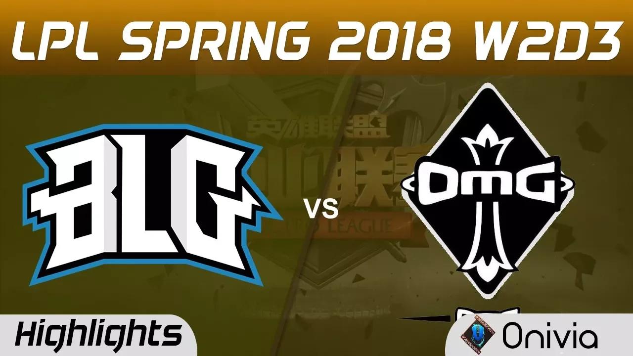 BLG vs OMG Highlights Game 2 LPL Spring 2018 W2D3 Bilibili Gaming VS OMG by Onivia thumbnail