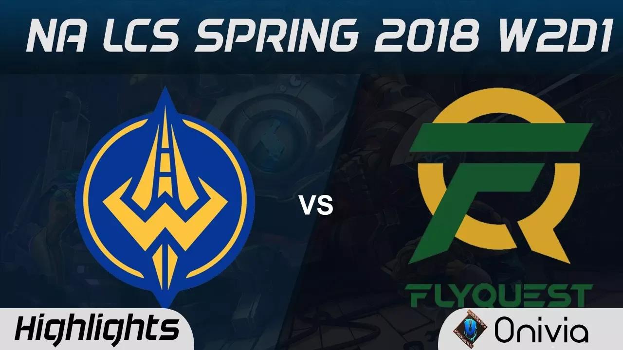 GGS vs FLY Highlights NA LCS Spring 2018 W2D1 Golden Guardians vs Flyquest by Onivia thumbnail