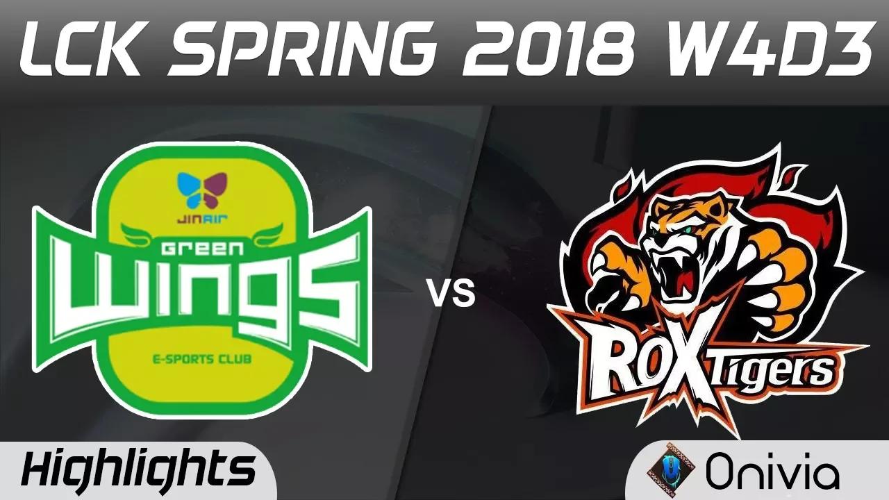 JAG vs ROX Highlights Game 2 LCK Spring 2018 W4D3 Jin Air GreenWings vs ROX Tigers by Onivia thumbnail