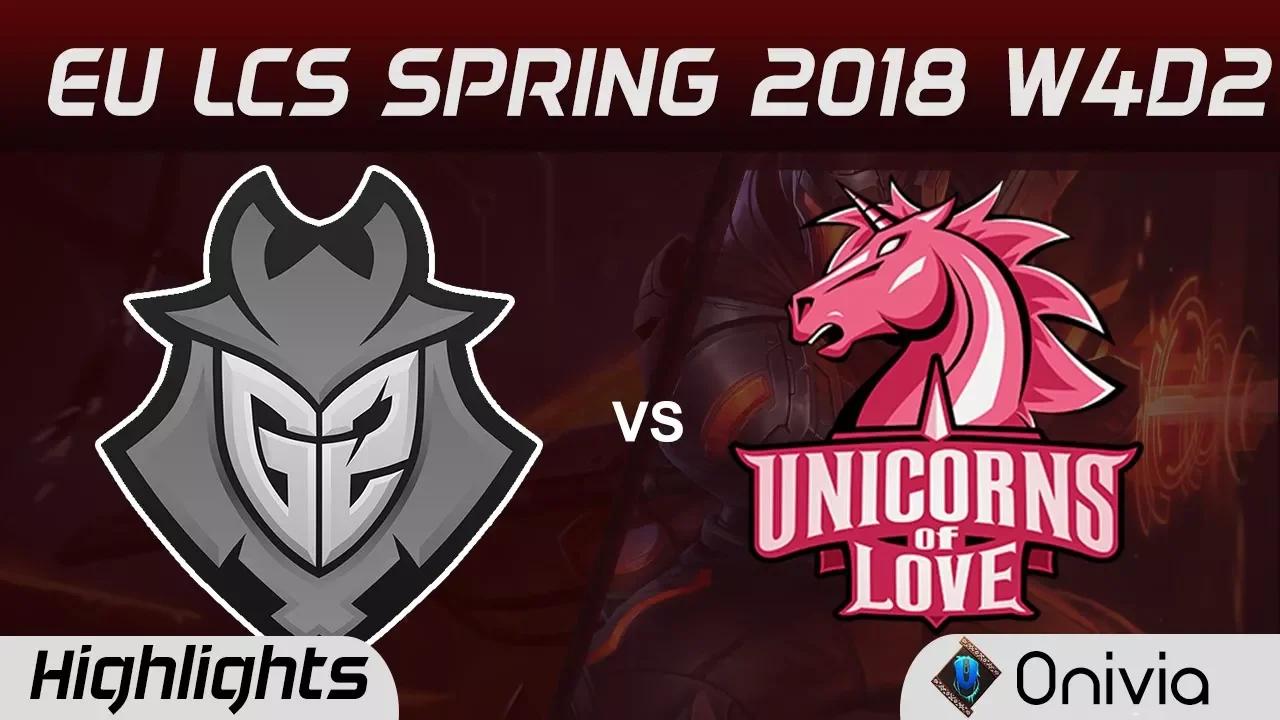 G2 vs UOL Highlights EU LCS Spring 2018 W4D2 G2 Esports vs Unicorns Of Love by Onivia thumbnail