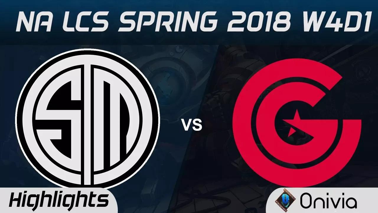 TSM vs CG Highlights NA LCS Spring 2018 W4D1 Team Solo Mid vs Clutch Gaming by Onivia thumbnail