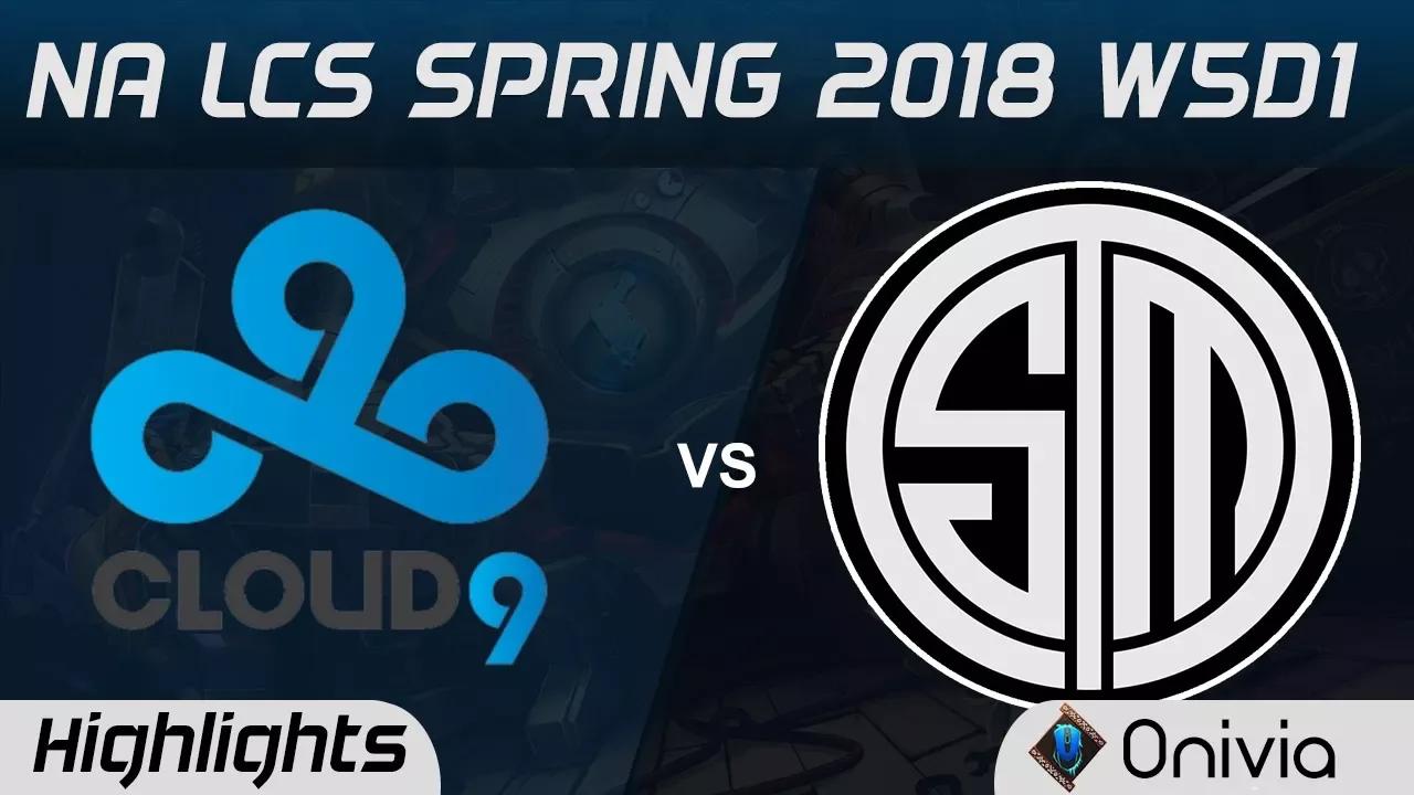 C9 vs TSM Highlights NA LCS Spring 2018 W5D1 Cloud9 vs Team Solo Mid by Onivia thumbnail