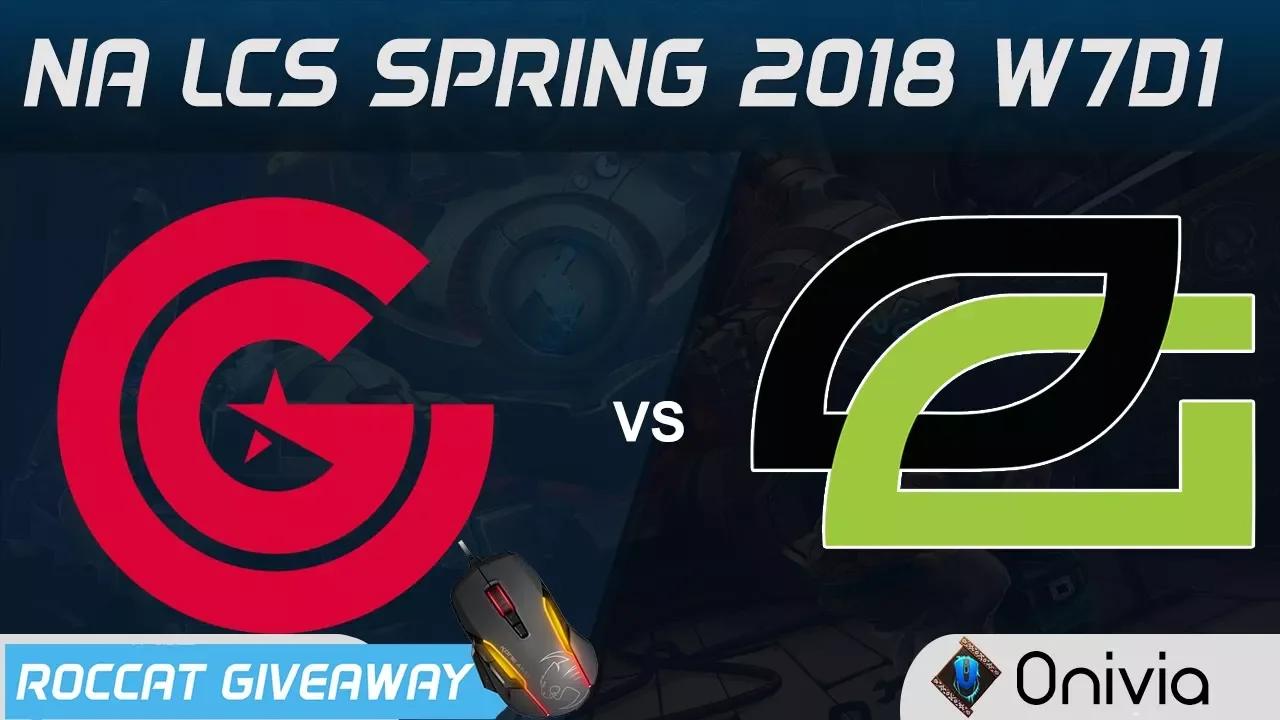 CG vs OPT Highlights NA LCS Spring 2018 W7D1 Clutch Gaming vs Optic Gaming by Onivia thumbnail