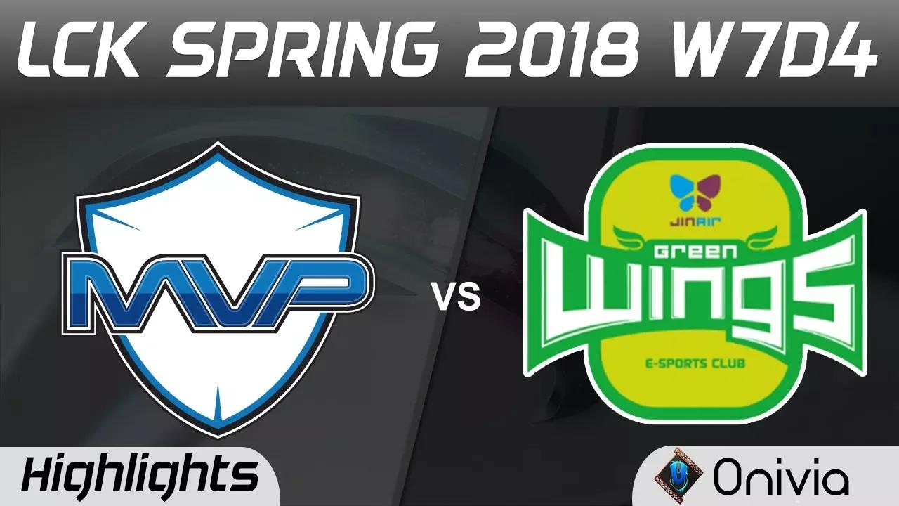 MVP vs JAG Highlights Game 2 LCK Spring 2018 W7D4 MVP vs Jin Air Green Wings by Onivia thumbnail