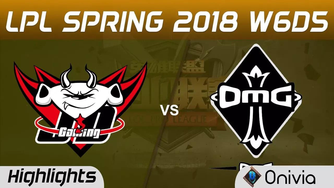 JDG vs OMG Highlights Game 1 LPL Spring 2018 W6D5 JD Gaming vs OMG by Onivia thumbnail