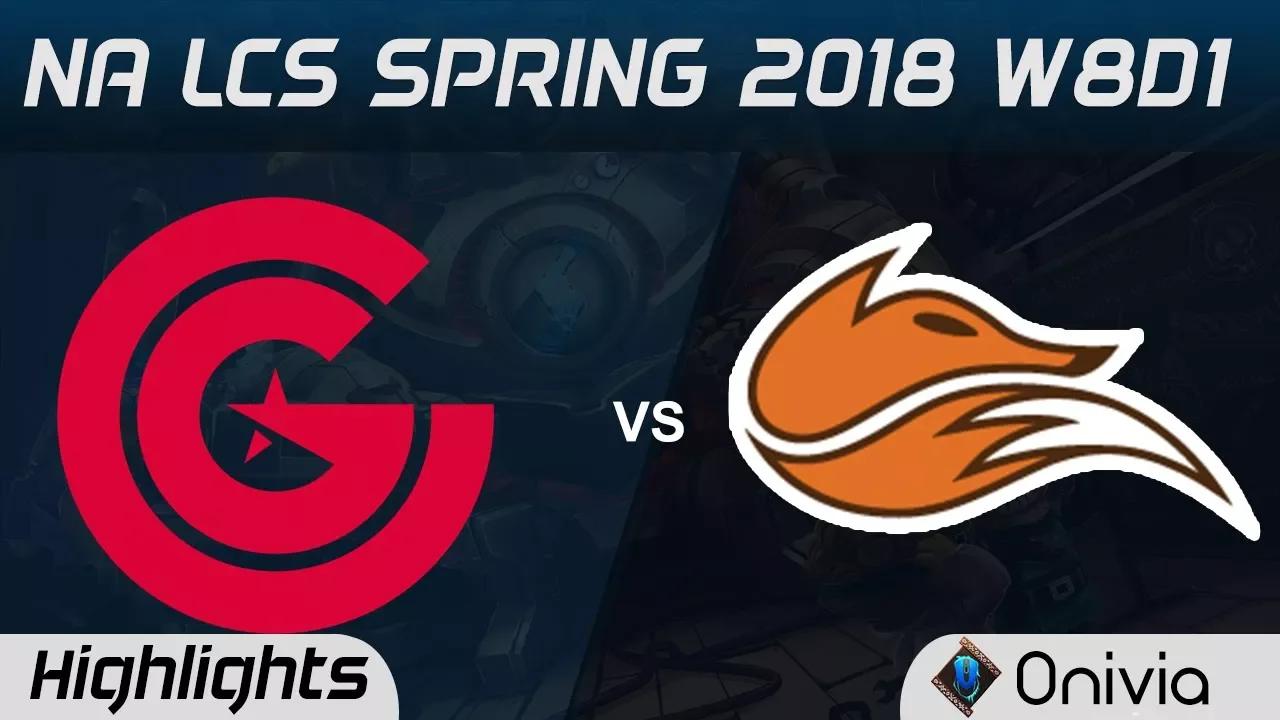 CG vs FOX Highlights NA LCS Spring 2018 W8D1 Clutch Gaming vs Echo Fox by Onivia thumbnail