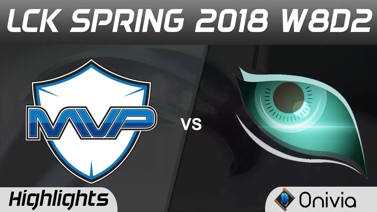 MVP vs KDM Highlights Game 1 LCK Spring 2018 W8D2 MVP vs Kongdoo Monster by Onivia thumbnail