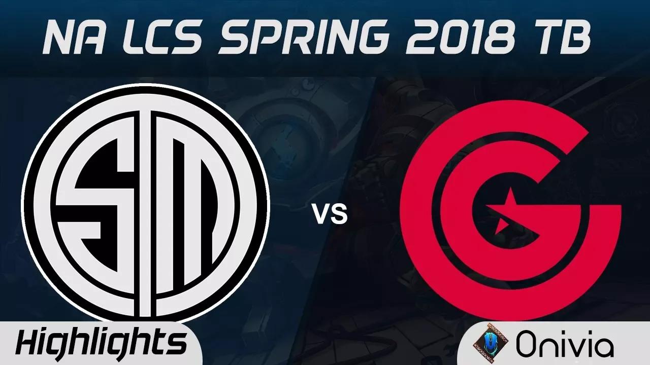 TSM vs CG Tiebreaker Highlights NA LCS Spring 2018 W9D2 Team Solo Mid vs Clutch Gaming by Onivia thumbnail