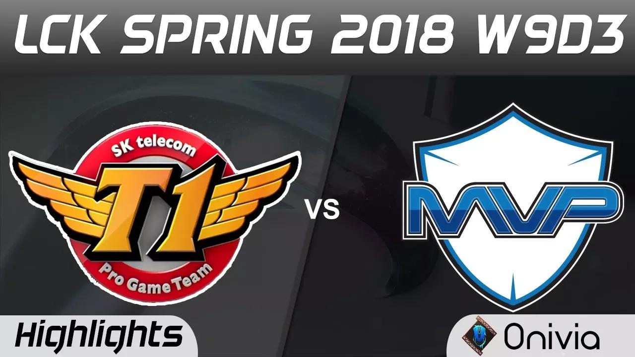 SKT vs MVP Highlights Game 2 LCK Spring 2018 W9D3 SK Telecom T1 vs MVP by Onivia thumbnail