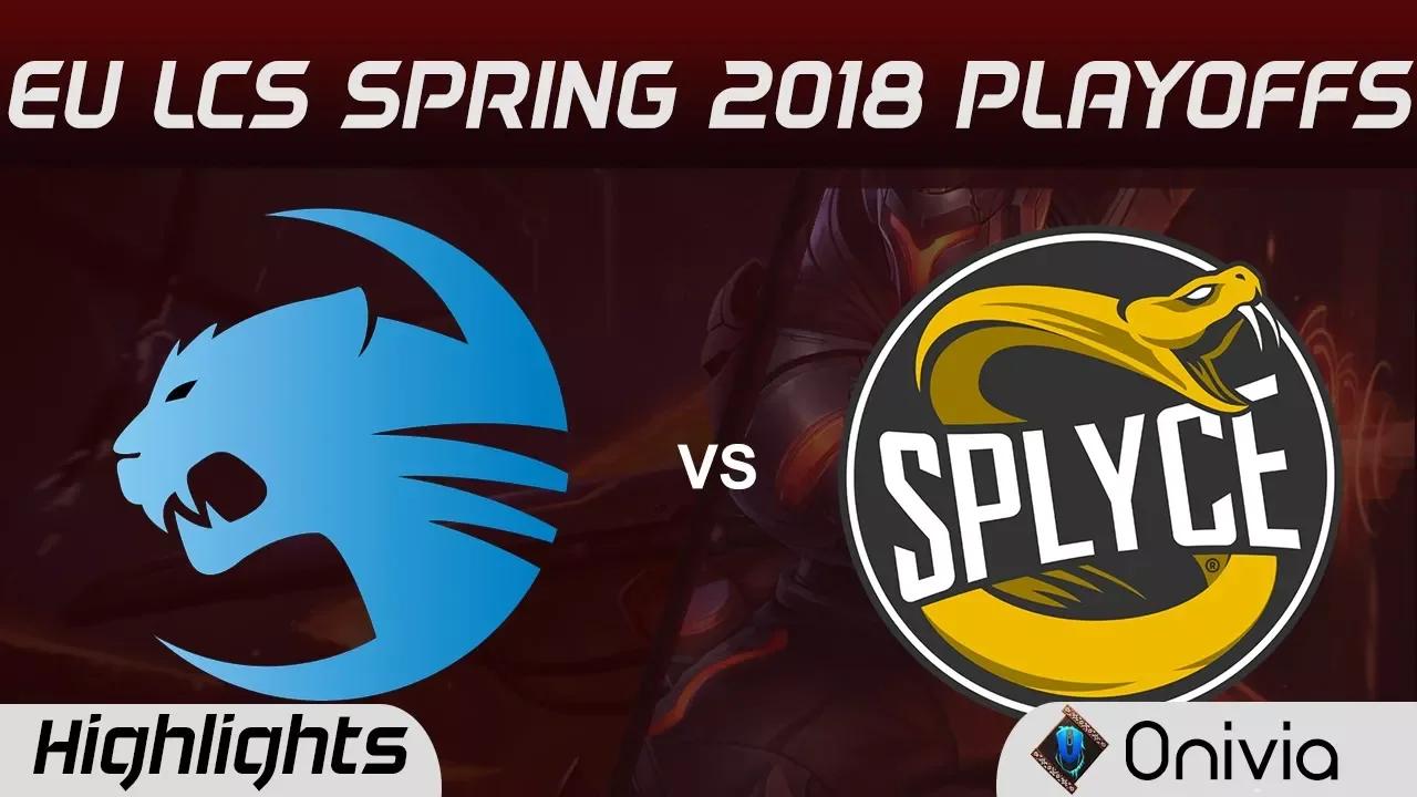 ROC vs SPY Highlights Game 2 EU LCS Spring Playoffs 2018 Team ROCCAT vs Splyce By Onivia thumbnail