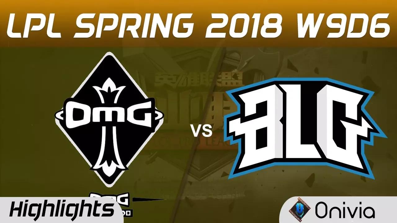 OMG vs BLG Highlights Game 1 LPL Spring 2018 W9D6 Oh My God vs Bilibili Gaming by Onivia thumbnail