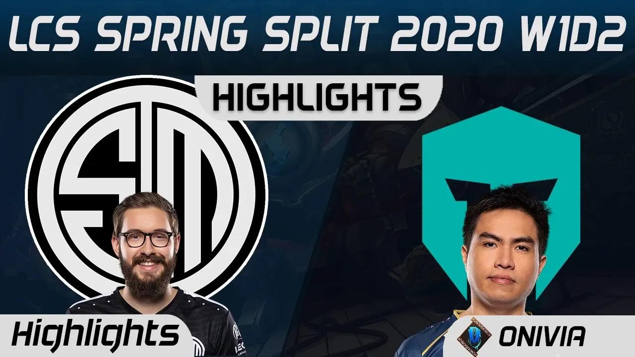 TSM vs IMT Highlights LCS Spring 2020 W1D2 Team Solo Mid vs Immortals LCS Highlights 2020 by Onivia thumbnail