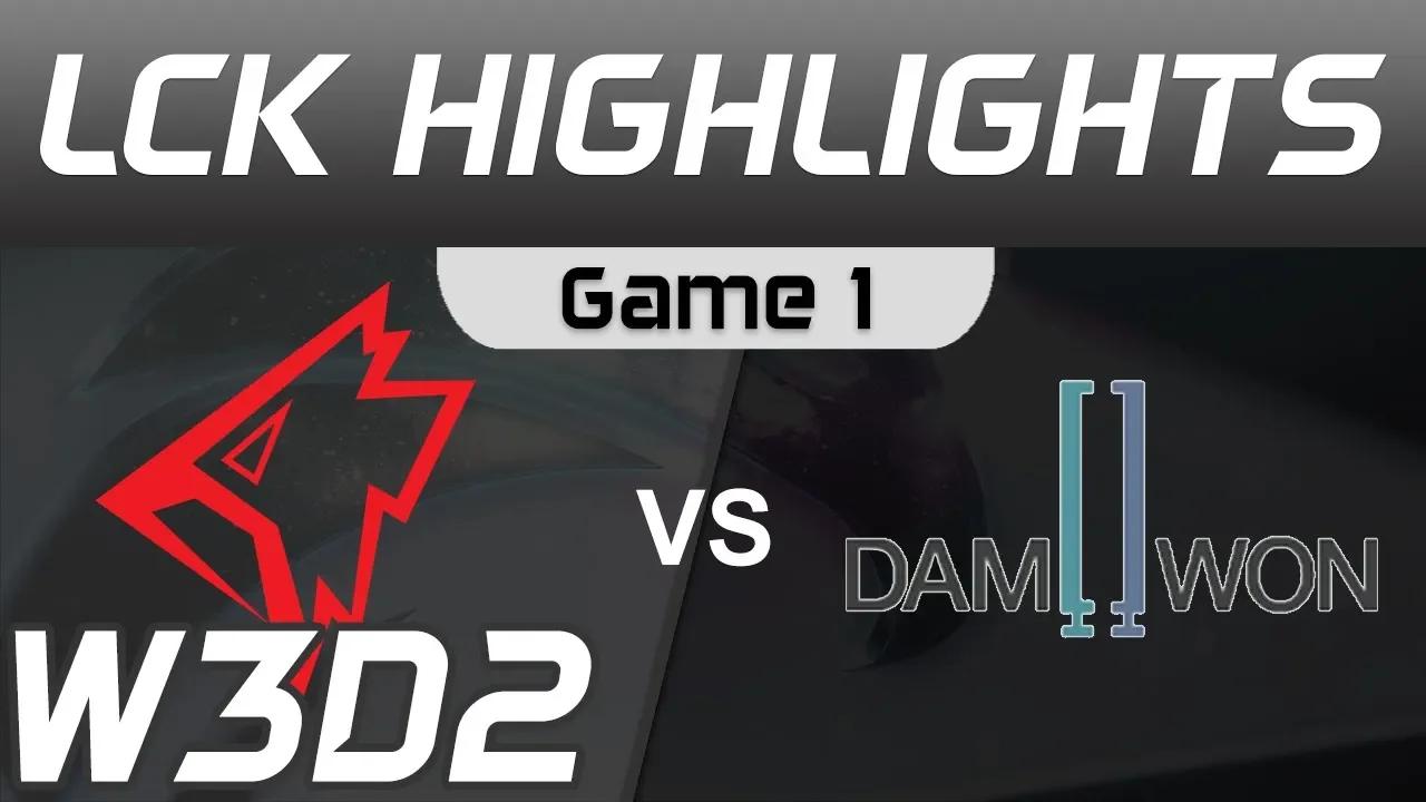 GRF vs DWG Highlights Game 1 LCK Spring 2020 W3D2 Griffin vs Damwon Gaming LCK Highlights 2020 by On thumbnail