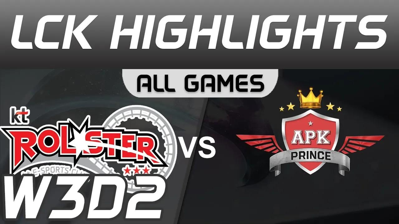 KT vs APK ALL GAMES Highlights LCK Spring 2020 KT Rolster vs APK Prince LCK Highlights 2020 by Onivi thumbnail