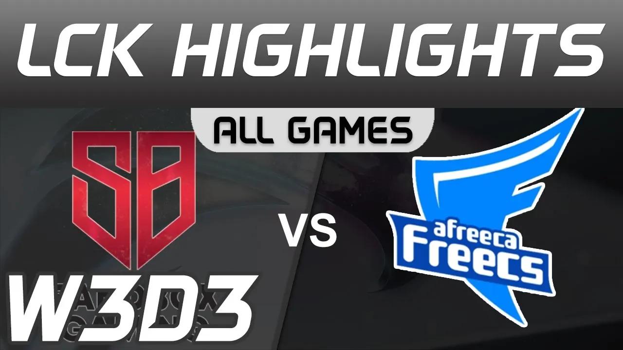 SB vs AF ALL GAMES Highlights LCK Spring 2020 SANDBOX Gaming vs Afreeca Freecs LCK Highlights 2020 b thumbnail