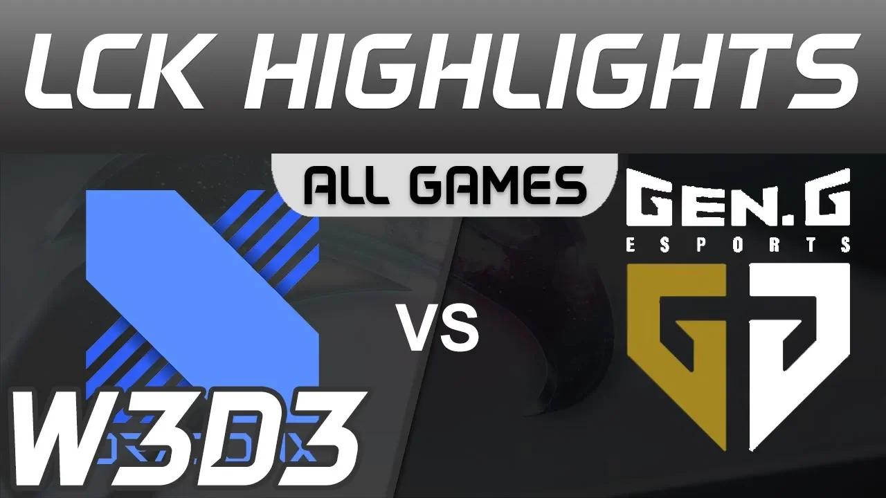 DRX vs GEN ALL GAMES Highlights LCK Spring 2020 DragonX vs Gen G LCK Highlights 2020 by Onivia thumbnail