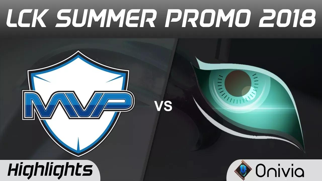 MVP vs KDM Highlights Game 2 LCK Summer Promotion 2018 MVP vs Kongdoo by Onivia thumbnail