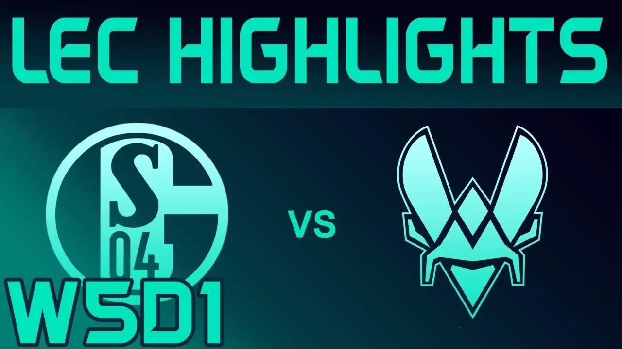 VIT vs S04 Highlights LEC Spring 2020 W5D1 Team Vitality vs FC Schalke 04 LEC Highlights 2020 by Oni thumbnail