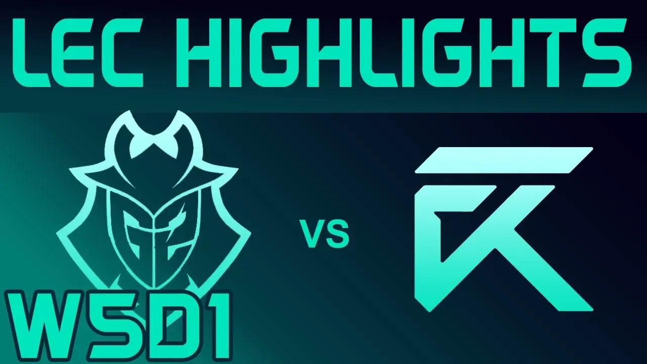 G2 vs XL Highlights LEC Spring 2020 W5D1 G2 Esports vs Excel Esports LEC Highlights 2020 by Onivia thumbnail