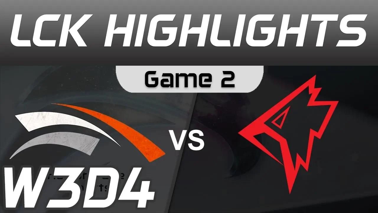 HLE vs GRF Highlights Game 2 LCK Spring 2020 W3D4 Hanwha Life Esports vs Griffin LCK Highlights 2020 thumbnail