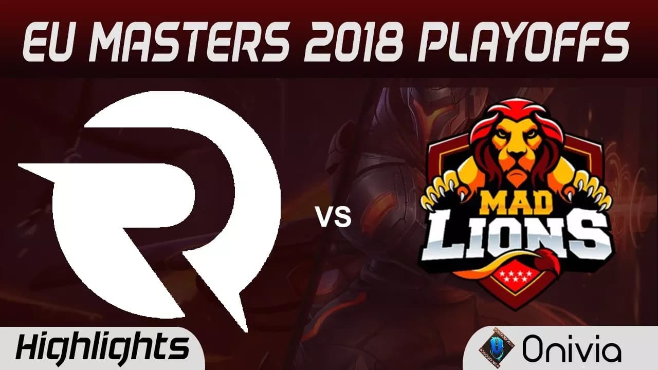 OG vs MAD Highlights Game 1 EU Masters Playoffs 2018 Origen vs MAD Lions By Onivia thumbnail