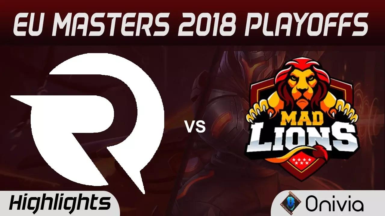 OG vs MAD Highlights Game 2 EU Masters Playoffs 2018 Origen vs MAD Lions By Onivia thumbnail