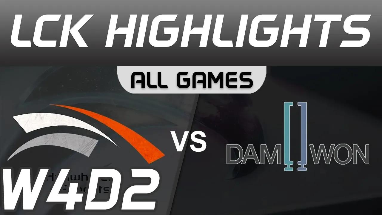 HLE vs DWG ALL GAMES Highlights LCK Spring 2020 W4D2 Hanwha Life Esports vs DAMWON Gaming LCK Highli thumbnail