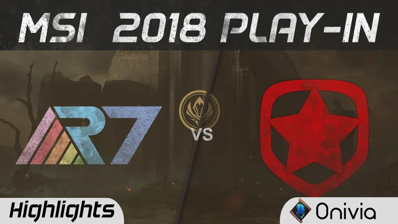 R7 vs GMB Highlights Game 1 MSI 2018 Play In Rainbow7 vs Gambit Esports by Onivia thumbnail