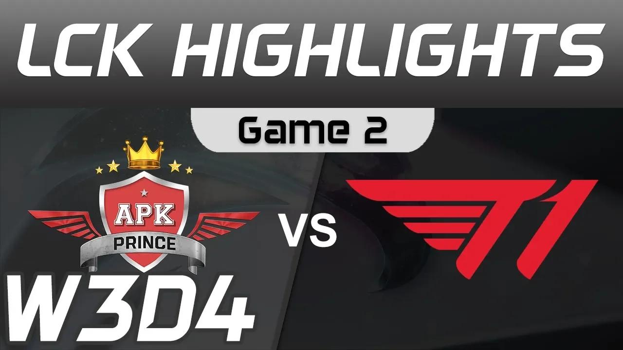 APK vs T1 Highlights Game 2 LCK Spring 2020 W3D4 APK Prince vs T1 LCK Highlights 2020 by Onivia thumbnail