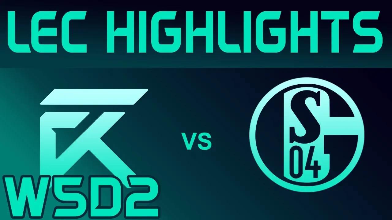 XL vs S04 Highlights LEC Spring 2020 W5D2 Excel Esports vs FC Schalke 04 LEC Highlights 2020 by Oniv thumbnail