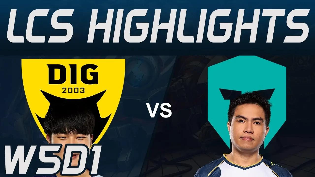 DIG vs IMT Highlights LCS Spring 2020 W5D1 Dignitas vs Immortals LCS Highlights 2020 by Onivia thumbnail