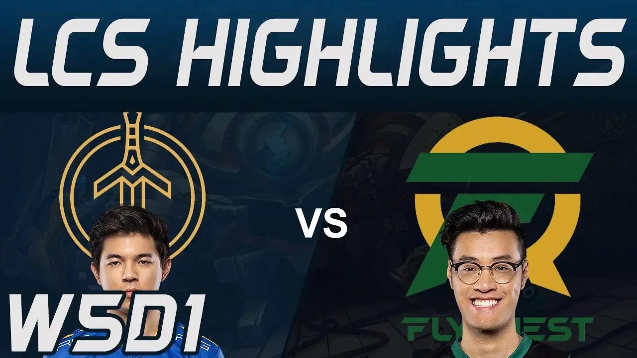 GG vs FLY Highlights LCS Spring 2020 W5D1 Golden Guardians vs Flyquest LCS Highlights 2020 by Onivia thumbnail