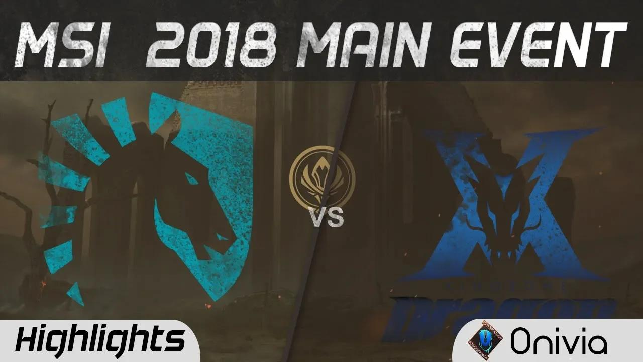 TL vs KZ Highlights Game 1 MSI 2018 Main Event Team Liquid vs King Zone DragonX by Onivia thumbnail