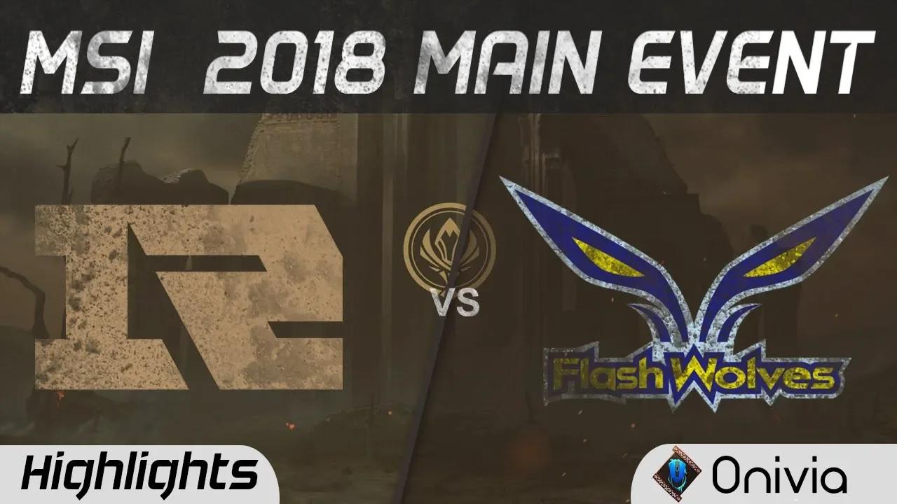 RNG vs FW Highlights Game 1 MSI 2018 Main Event Royal Never Give Up vs Flash Wolves by Onivia thumbnail