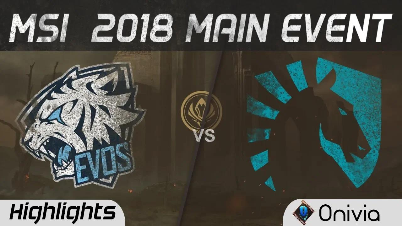 EVOS vs TL Highlights Game 1 MSI 2018 Main Event EVOS Esports vs Team Liquid by Onivia thumbnail