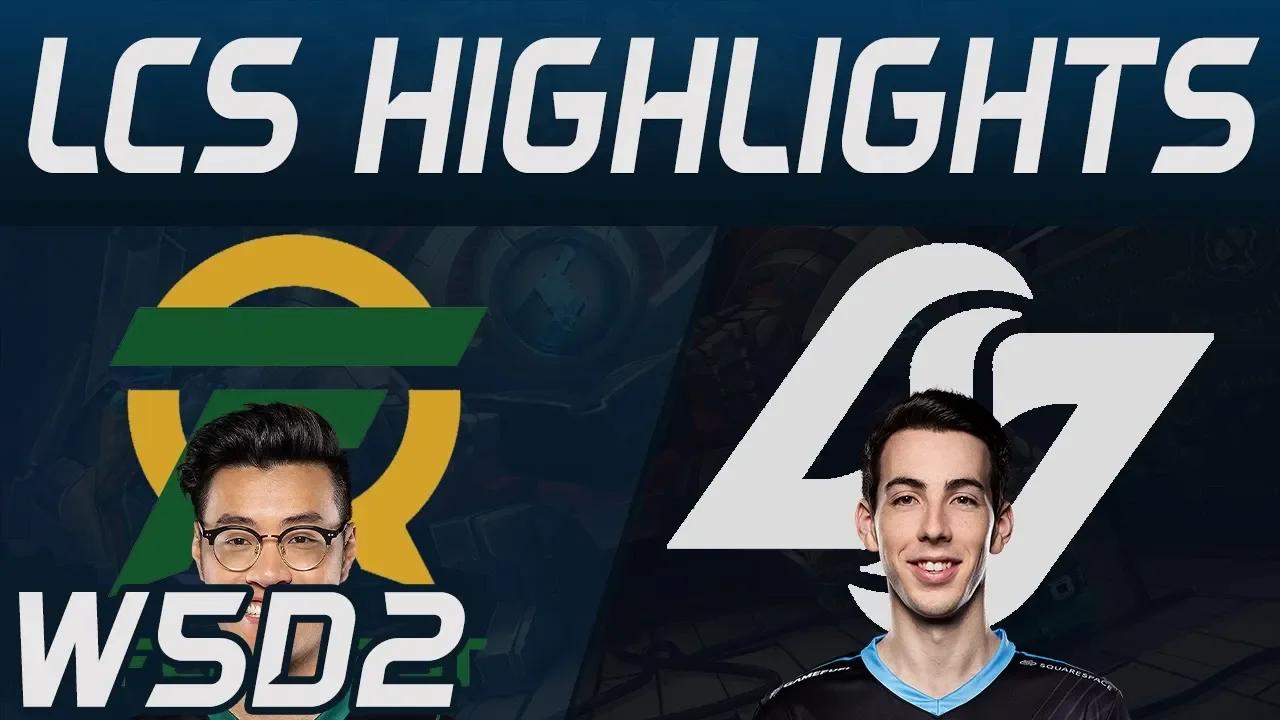 FLY vs CLG Highlights LCS Spring 2020 W5D2 Flyquest vs Counter Logic Gaming LCS Highlights 2020 by O thumbnail