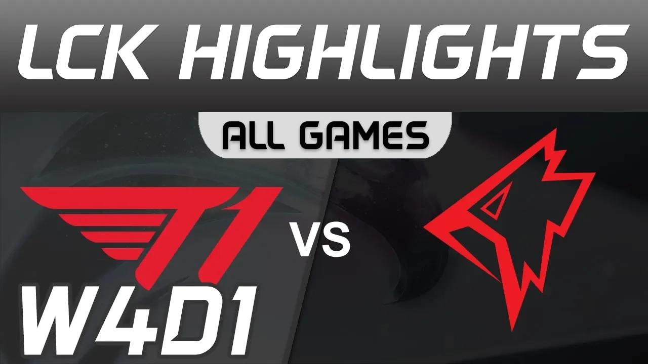 T1 vs GRF ALL GAMES Highlights LCK Spring 2020 W4D1 T1 vs Griffin LCK Highlights 2020 by Onivia thumbnail