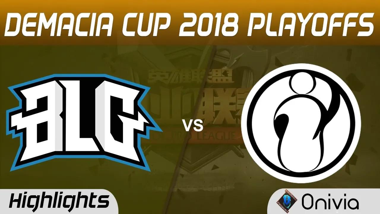 BLG vs IG Highlights Game 3 Demacia Cup Summer 2018 Playoffs Bilibili Gaming vs Invictus Gaming by O thumbnail