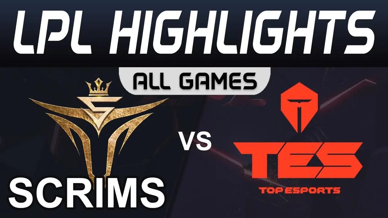 V5 vs TES ALL GAMES Highlights LPL Spring 2020 SCRIMS Victory Five vs Top Esports LPL Highlights 202 thumbnail