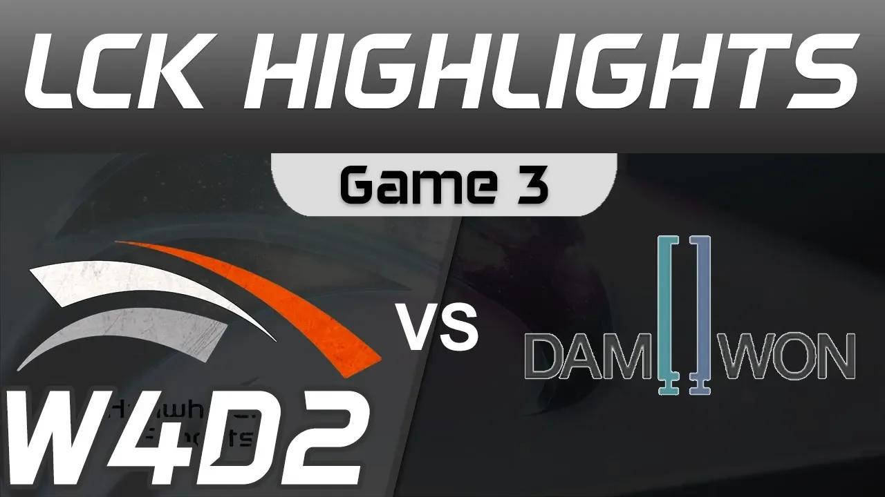 HLE vs DWG Highlights Game 3 LCK Spring 2020 W4D2 Hanwha Life Esports vs DAMWON Gaming LCK Highlight thumbnail