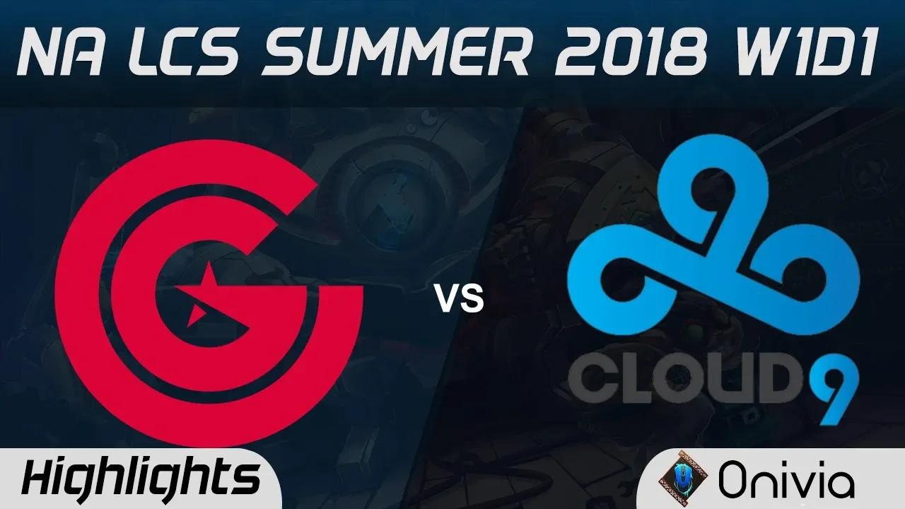 CG vs C9 Highlights NA LCS Summer 2018 W1D1 Cluch Gaming vs Cloud9 by Onivia thumbnail