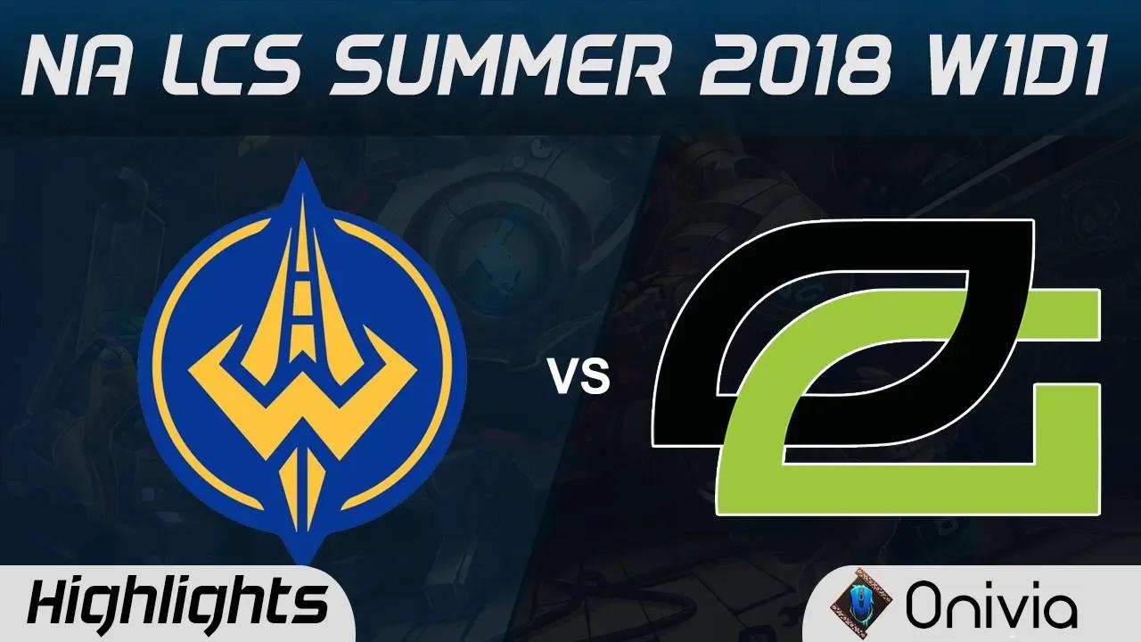 GGS vs OPT Highlights NA LCS Summer 2018 W1D1 Golden Guardians vs Optic Gaming by Onivia thumbnail