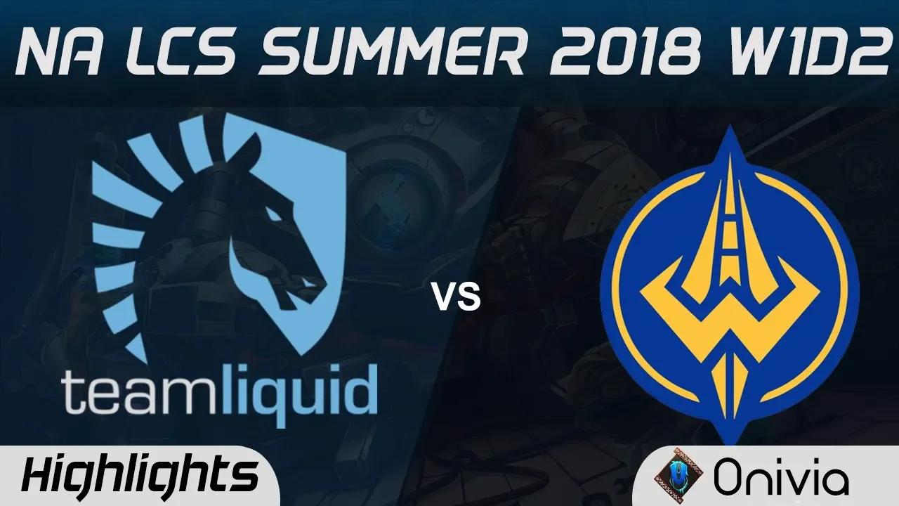 TL vs GGS Highlights NA LCS Summer 2018 W1D2 Team Liquid vs Golden Guardians by Onivia thumbnail