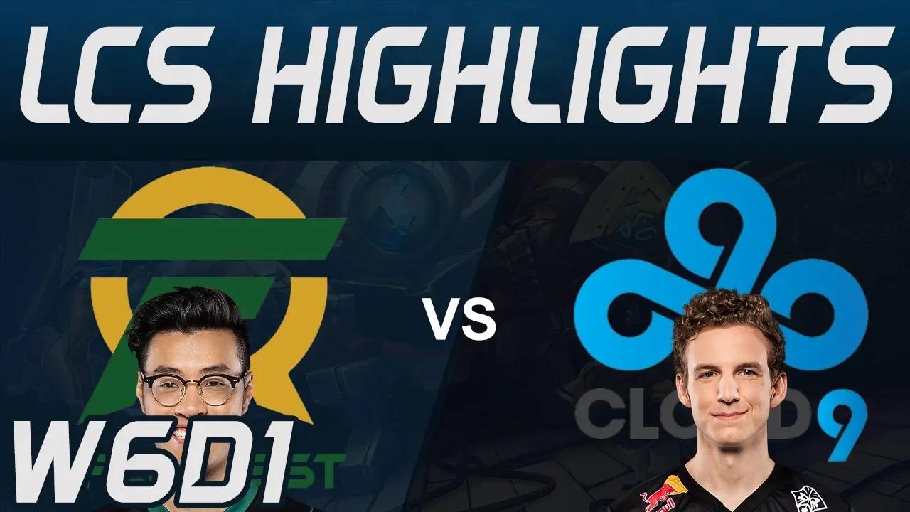 FLY vs C9 Highlights LCS Spring 2020 W6D1 Flyquest vs Cloud9 LCS Highlights 2020 by Onivia thumbnail